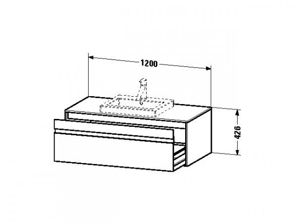 Duravit Wastafelmeubel Hangend Ketho