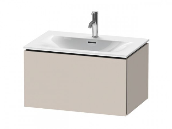 Meuble Pour Lavabo Encastrable Duravit L-Cube pour Viu 234473 Taupe 400x720x481mm