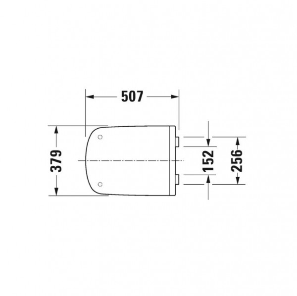 Abattant WC Rond Duravit Standard DuraStyle Vital longue Design by Teo Thun Thermodur 0062390000