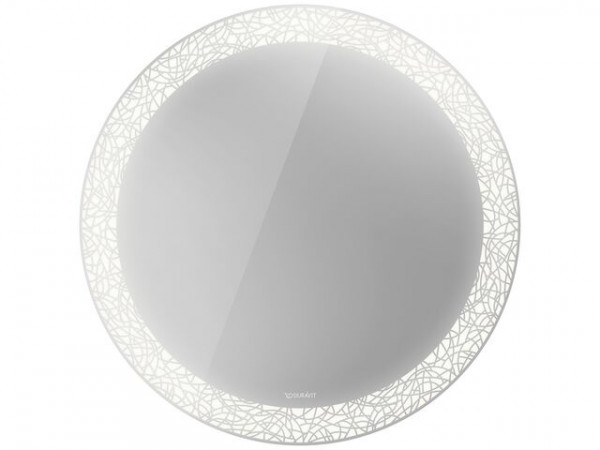 Miroir Salle de Bain Lumineux Duravit Happy D.2 Plus Blanc HP7480G0000