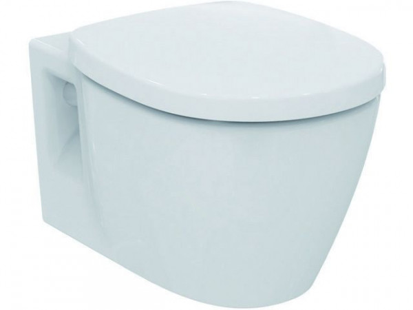 WC à Poser Ideal Standard Connect Pack WC sans rebord Abattant WC frein de chute K296001