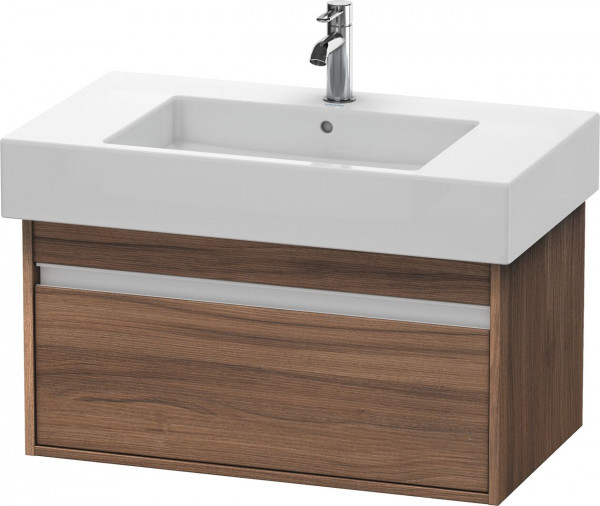 Meuble Pour Lavabo Encastrable suspendu Duravit Ketho pour 032985 Noyer naturel 800 mm KT669007979