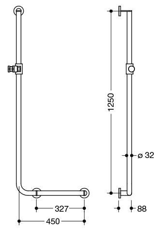 Hewi Badgreep Hoek System 900