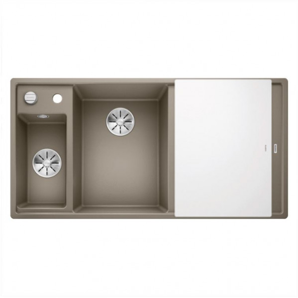 Blanco Inbouw Spoelbak Axia III 6 S met glasplank (524653)