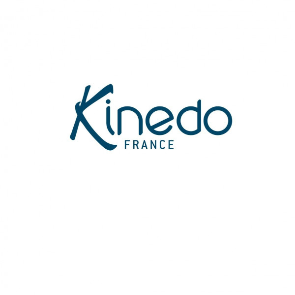 Panneau Mural pour Installation Angle Kinedo Kinewall Design Blanc/Anthracite