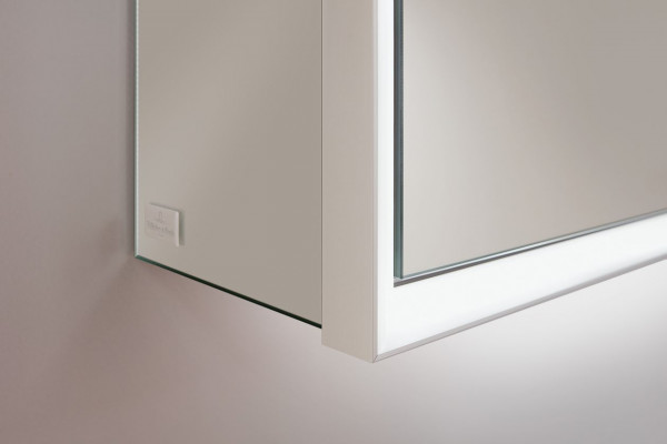 Spiegelkast Villeroy en Boch My View Now Met verlichting, 1 deur, 600mm