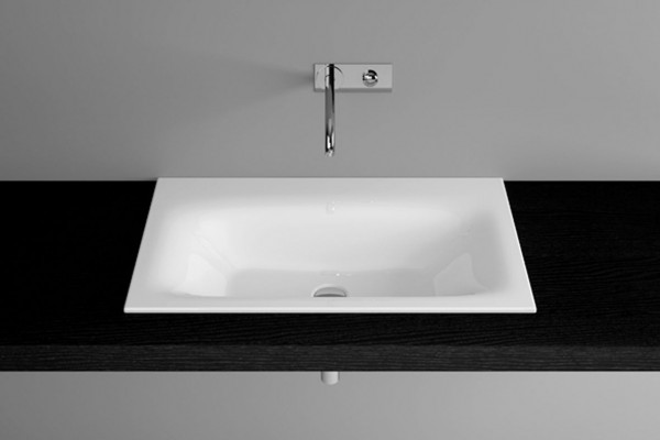 Vasque à Encastrer Bette Lux sans trou 800x495x9mm Blanc A161-000
