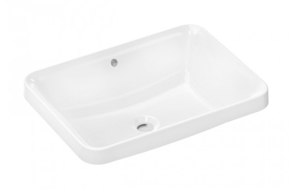 Vasque à Encastrer Hansgrohe Xuniva Q SmartClean 550x400x130 mm Blanc