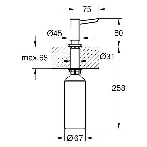 Grohe Handgreep 41000000