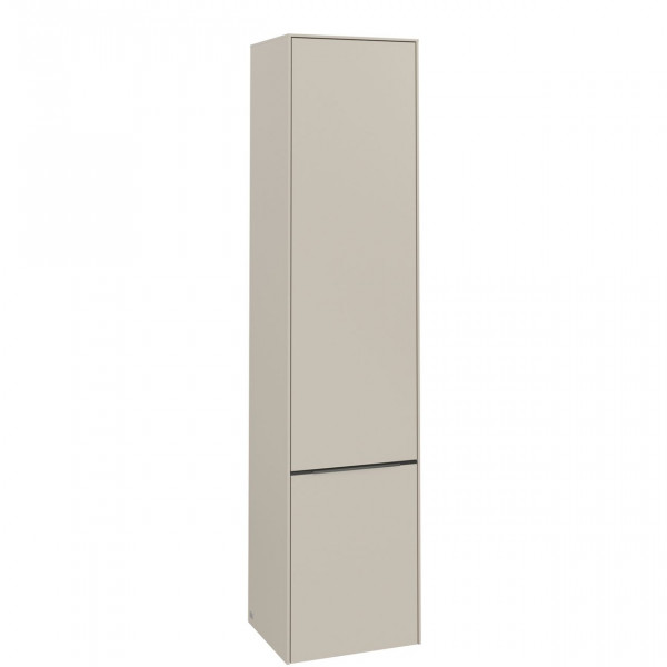 Hoge Badkamerkast Villeroy en Boch Subway 3.0 400x1710x362mm, 2 deuren