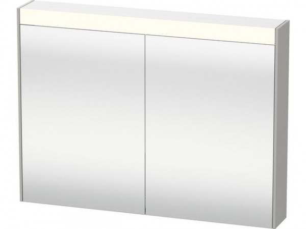 Armoire de Toilette Duravit Brioso avec lumière BR7102 Gris béton mat