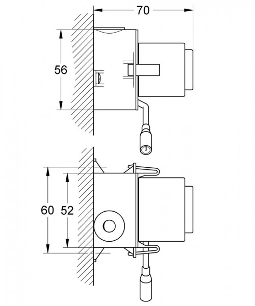 Grohe trafo chroom 66960000