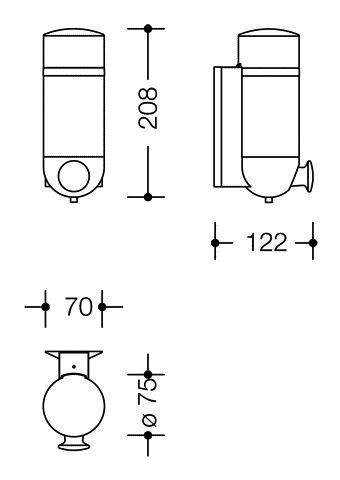 Hewi Zeepdispenser Wand Serie 477