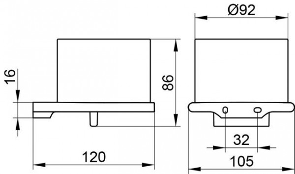 Keuco Zeepdispenser Wand Edition 400 86x105x120mm