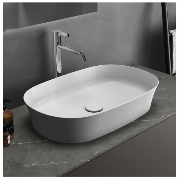 Vasque à Poser Ideal Standard IPALYSS 600x120x380mm Blanc