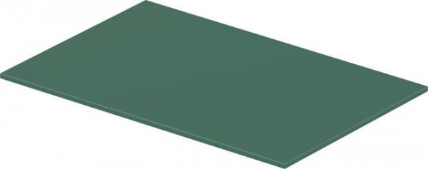 Plank Duravit DuraSquare voor metalen console 470x310mm Jade