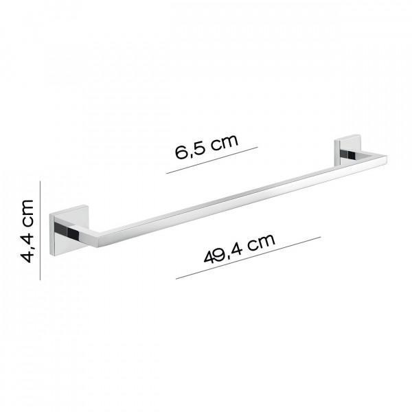 Gedy Handdoekenrek ELBA 44x65mm Chroom