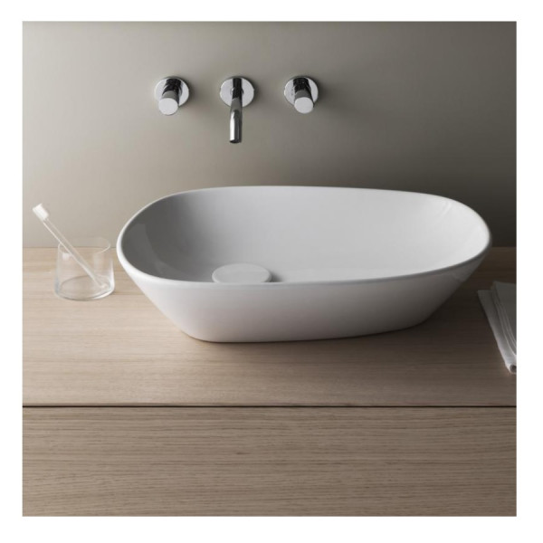 Vasque à Poser Laufen PALOMBA 380x130x520mm Blanc