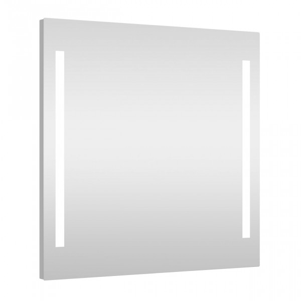 Badkamerspiegel Met Verlichting Allibert DUO 20W 800x800mm Glanzend Chroom