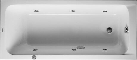 Duravit D-Code Systeembad 100 liter Acryl 160x70 cm Wit
