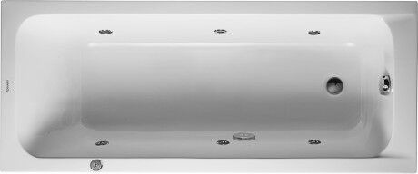 Duravit D-Code Systeembad 110 liter Acryl 170x70 cm Wit