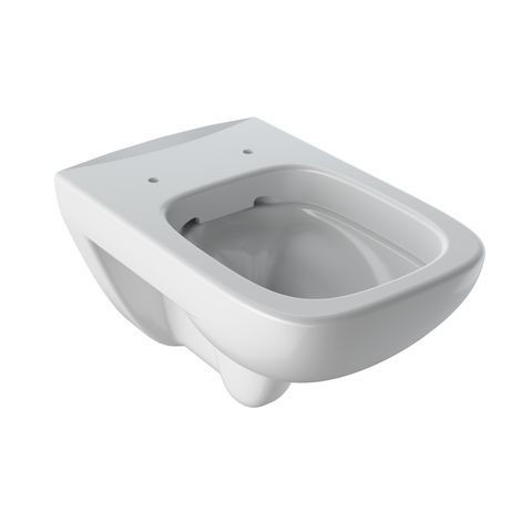 WC Suspendu Geberit Renova Plan Sans Bride Fond Creux 355x345x540mm Blanc 202170000
