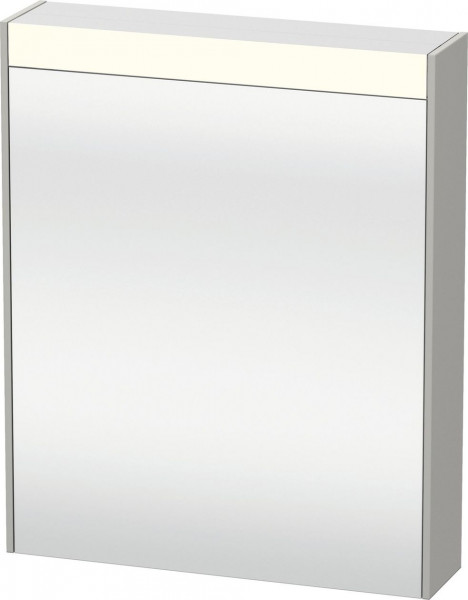 Armoire De Toilette Duravit Brioso porte gauche, prise F 620x760mm Gris béton mat BR7101L07070000