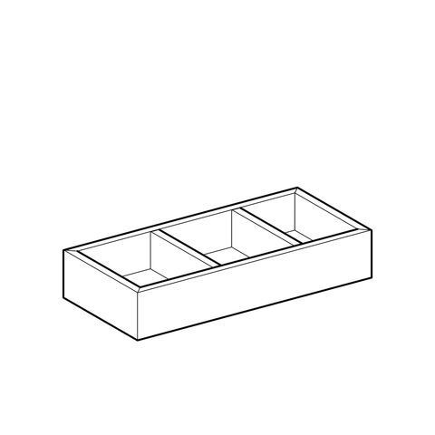 Geberit Opbergbox Smyle Square Voor Lade H Onderverdeling Lava