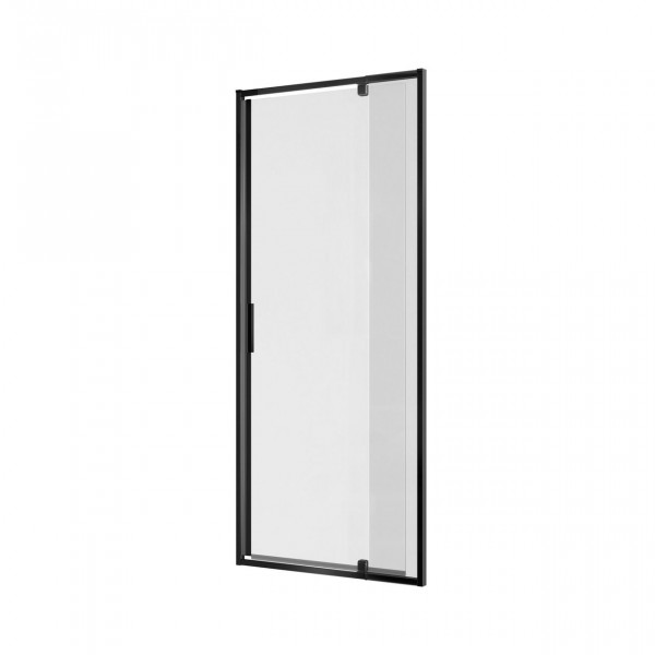 Porte De Douche Pivotante Allibert LAJA Droite Pivotante 810x2000mm Noir