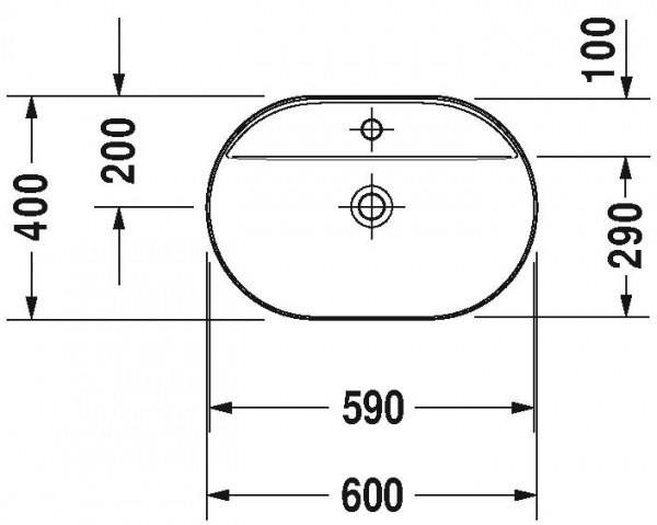 Duravit Wastafel Luv Sanitair Keramiek