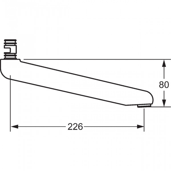 Hansa CARE Uitloop sanitairkranen 02702000