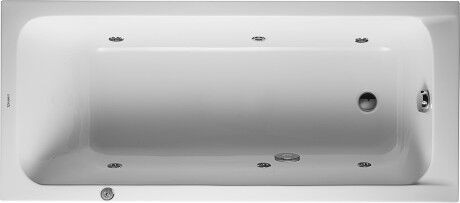 Duravit D-Code Systeembad 120 liter Acryl 170x75 cm Wit