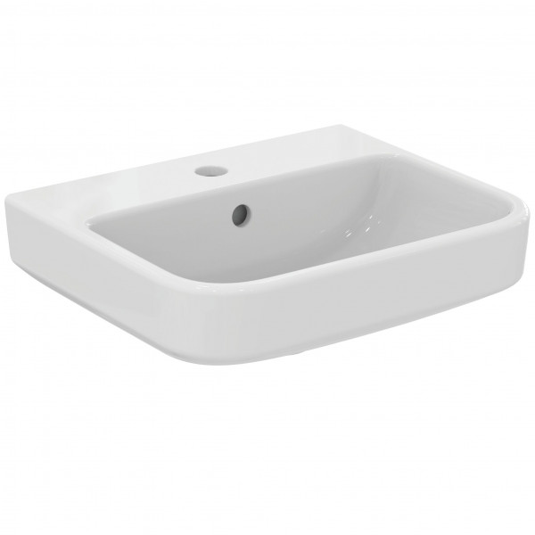 Lave-Mains Ideal Standard i.life B 1 trou, avec trop-plein 450x160x380mm Blanc