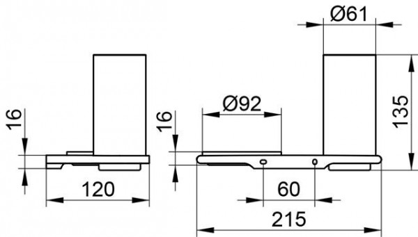 Keuco Tandenborstelhouder Edition 400 Dubbel glas/zeephouder