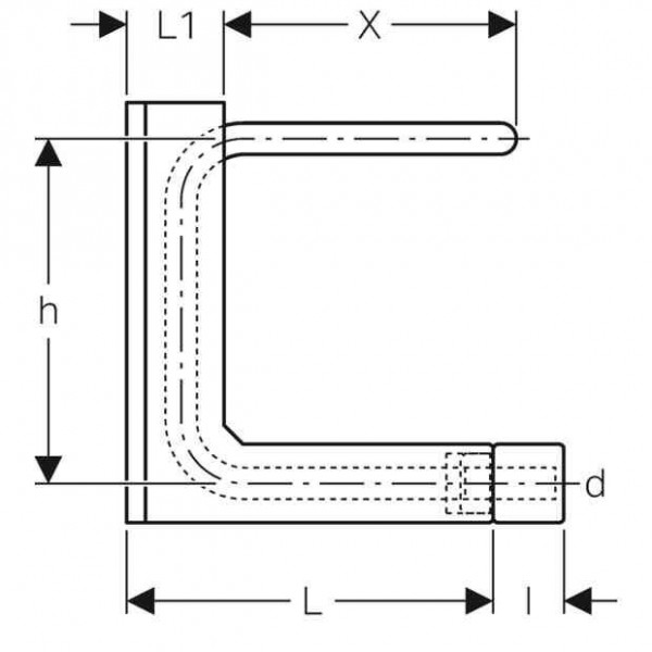 Geberit Aansluitdoos C d20 PushFit (651230001)