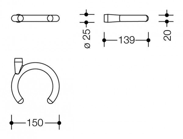 Hewi krukhouder LifeSystem