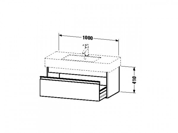 Duravit Wastafelmeubel Hangend Ketho