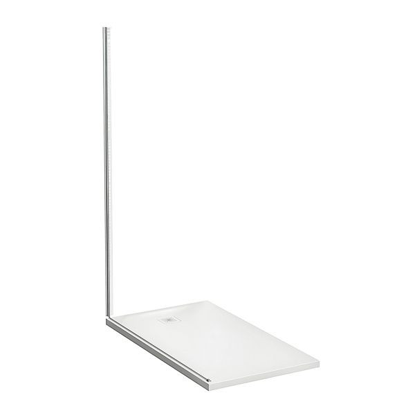 Douchebak Rechthoekig Laufen PRO voor douchescherm links 1600x900x42mm Wit