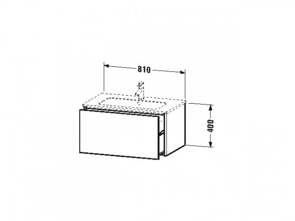 Duravit Wastafelmeubel Hangend Xsquare