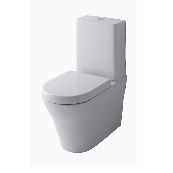WC à poser TOTO MH sans rebord blanc chasse d'eau Tornado Flush (CW161Y)