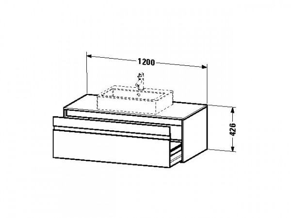 Duravit Wastafelmeubel Hangend Ketho