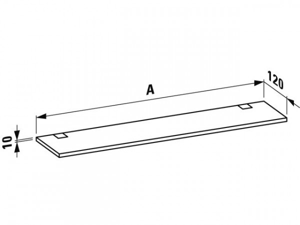 Laufen Glazen legger Frame 25