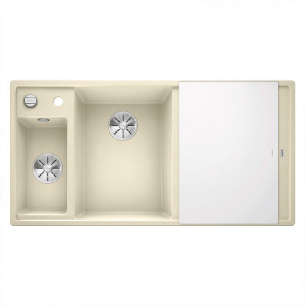 Blanco Inbouw Spoelbak Axia III 6 S met glasplank (524653)