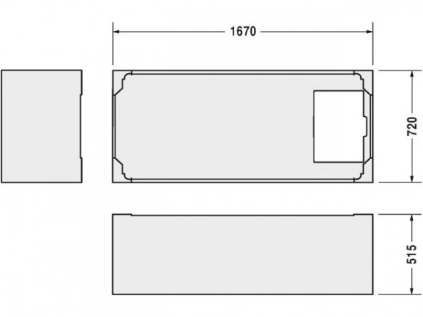 Duravit Badpoten D-Code voor badkuip 700100 Wit Polystyreen 790474000000000