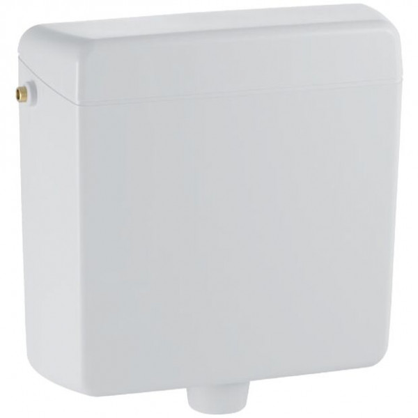 Réservoir WC Geberit Apparent AP123 Système 1 rinçage commande à distance Blanc Alpin Plastique 123703111