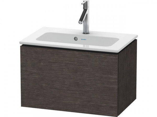 Meuble Pour Lavabo Encastrable Duravit L-Cube pour 234263 400x620x391mm Chêne foncé brossé