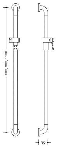 Hewi Douchestang Serie 477