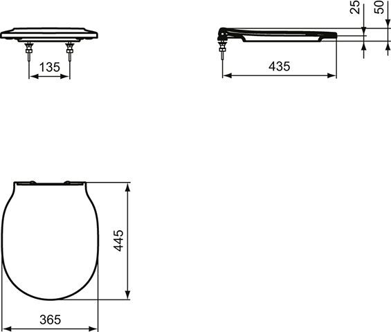 Ideal Standard Wikkelover toiletzitting Connect Air (E0367)