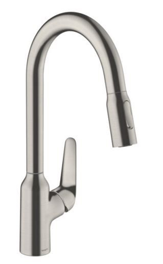 Robinet Cuisine Douchette Hansgrohe M42 Finition Inox 71820800