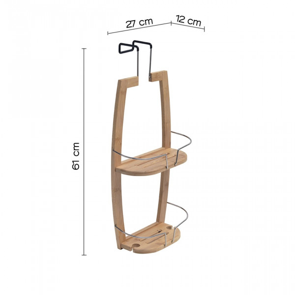 Gedy Shower Caddy G-NATURE 530x270x118mm